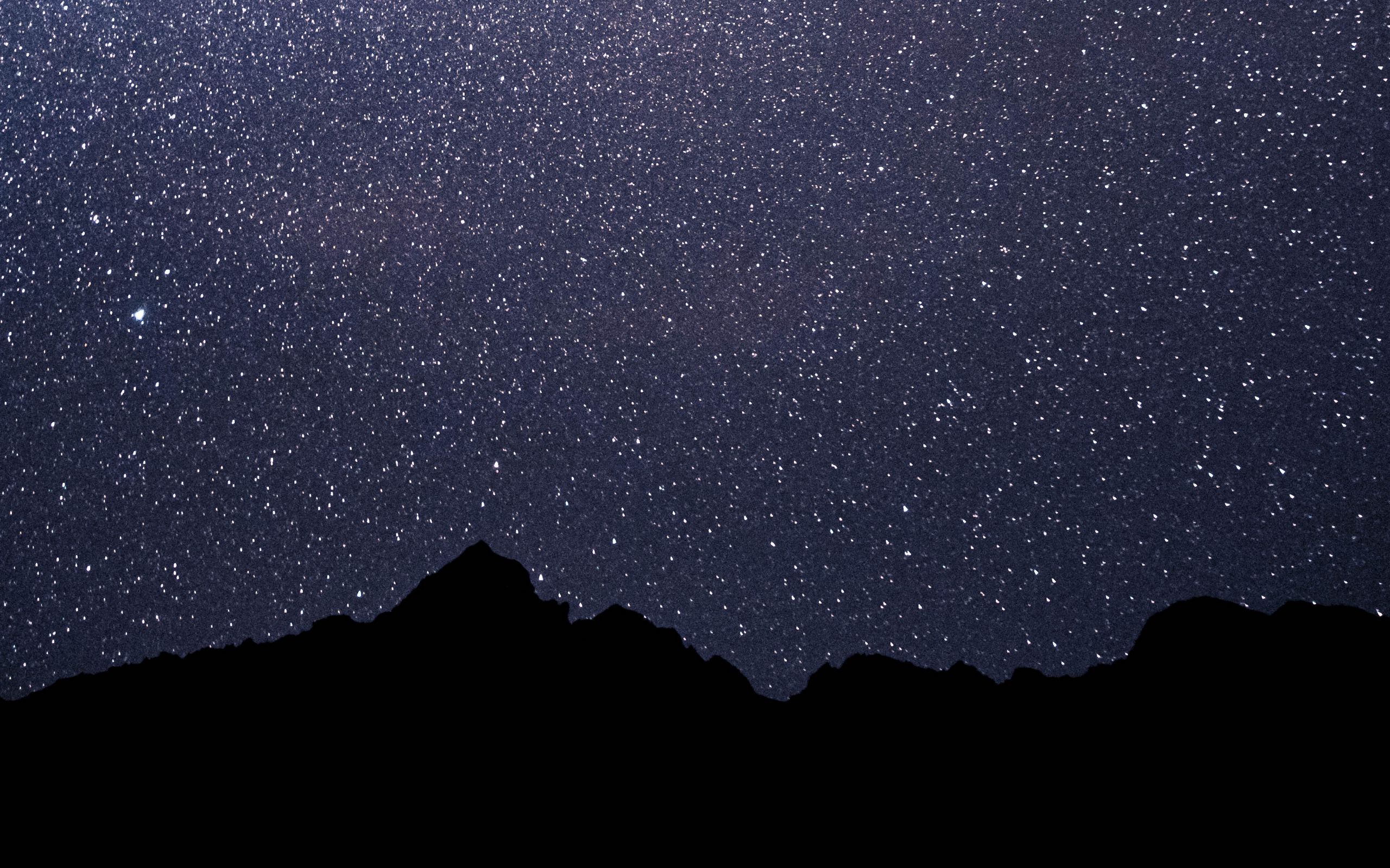 Ночное небо со звездами обои