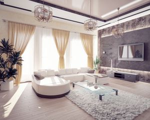 Превью обои гостиная, диван, мебель, интерьер, стиль, дизайн