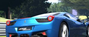 Превью обои gran turismo, ferrari 458, italia