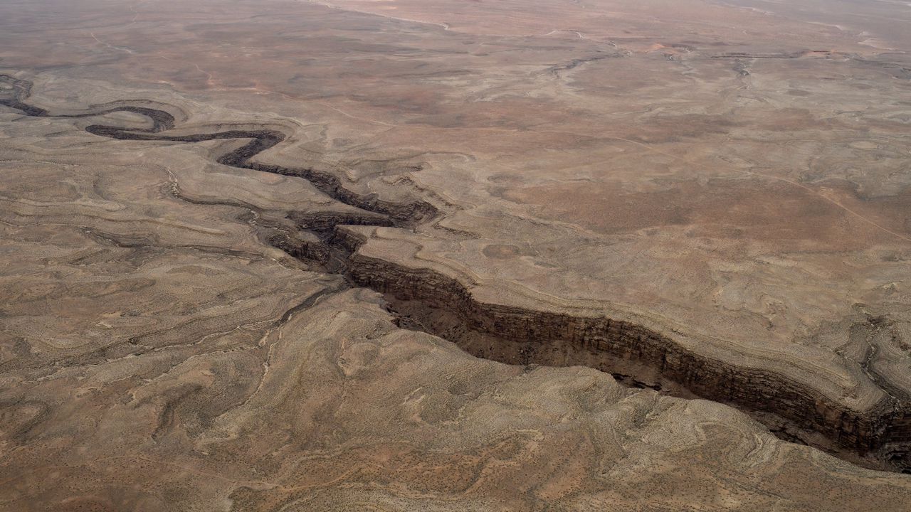 Обои гранд-каньон, каньон, рельеф, вид сверху