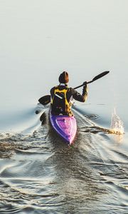 Превью обои гребля, спорт, спортсмены, вода