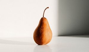 Превью обои груша, фрукт, коричневый