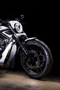 Превью обои harley-davidson, байк, мотоцикл, вид сбоку