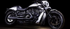 Превью обои harley-davidson, байк, мотоцикл, вид сбоку