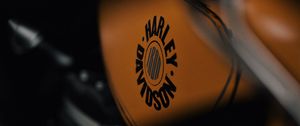 Превью обои harley-davidson, мотоцикл, байк