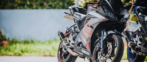 Превью обои honda cbr250rr, honda, мотоцикл, байк