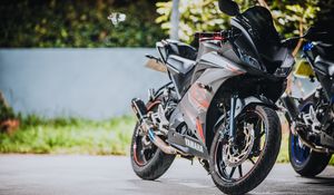 Превью обои honda cbr250rr, honda, мотоцикл, байк