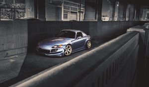 Превью обои honda s2000, улица, машина