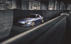 Превью обои honda s2000, улица, машина