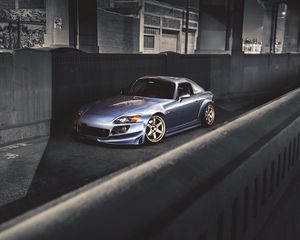 Превью обои honda s2000, улица, машина