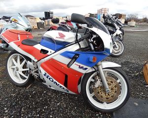 Превью обои honda vfr400r, honda, мотоцикл