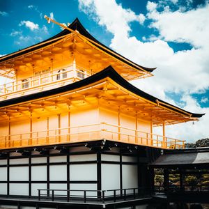 Превью обои храм, пагода, япония, здание, архитектура