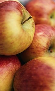 Превью обои яблоки, фрукты, макро