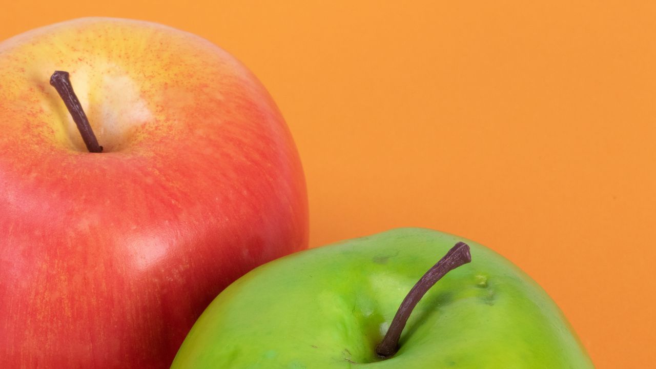 Обои яблоко, фрукт, красный, спелый