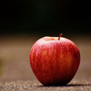 Превью обои яблоко, фрукт, спелый