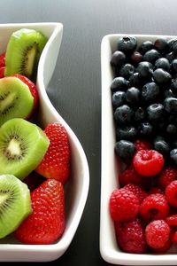 Превью обои ягоды, малина, фрукты, клубника, еда