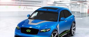 Превью обои infiniti fx35, custom, promiz, tuning