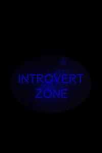 Превью обои интроверт, зона, территория, надпись