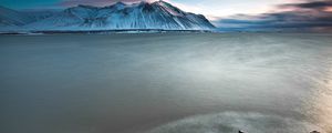 Превью обои исландия, горы, холод, камни