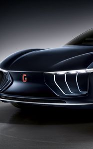 Превью обои italdesign, giugiaro, gea, вид сбоку, 2015