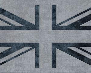 Превью обои юнион джек, великобритания, флаг, текстура, карандаш, фон, поверхность