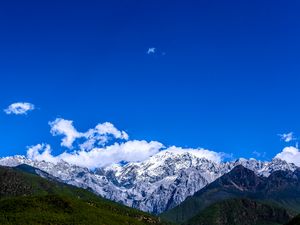 Превью обои юньнань, юйлунсюэшань, горы