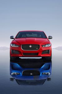 Превью обои jaguar xe 300 sport, jaguar xe, jaguar, спорткар, суперкар, отражение