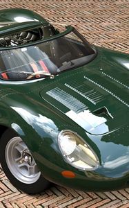 Превью обои jaguar xj13, 1996, race car, roadster