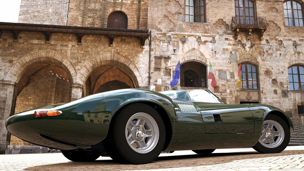 Обои jaguar xj13, 1996, вид сбоку, гоночный автомобиль, jaguar