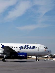 Превью обои jetblue, самолет, 2015