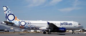 Превью обои jetblue, самолет, 2015