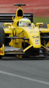 Превью обои jordan ej12, f1, jordan, formula one, dhl jordan honda