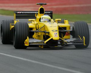 Превью обои jordan ej12, f1, jordan, formula one, dhl jordan honda