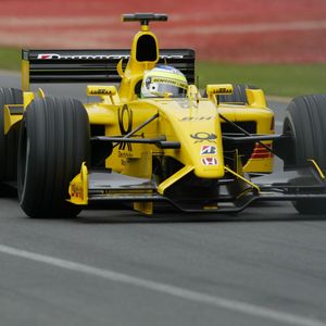 Превью обои jordan ej12, f1, jordan, formula one, dhl jordan honda