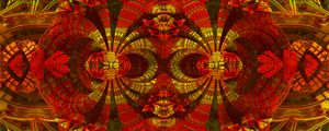 Превью обои калейдоскоп, фигуры, линии, абстракция