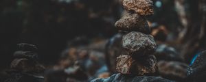 Превью обои камни, баланс, формы