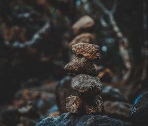 Превью обои камни, баланс, формы