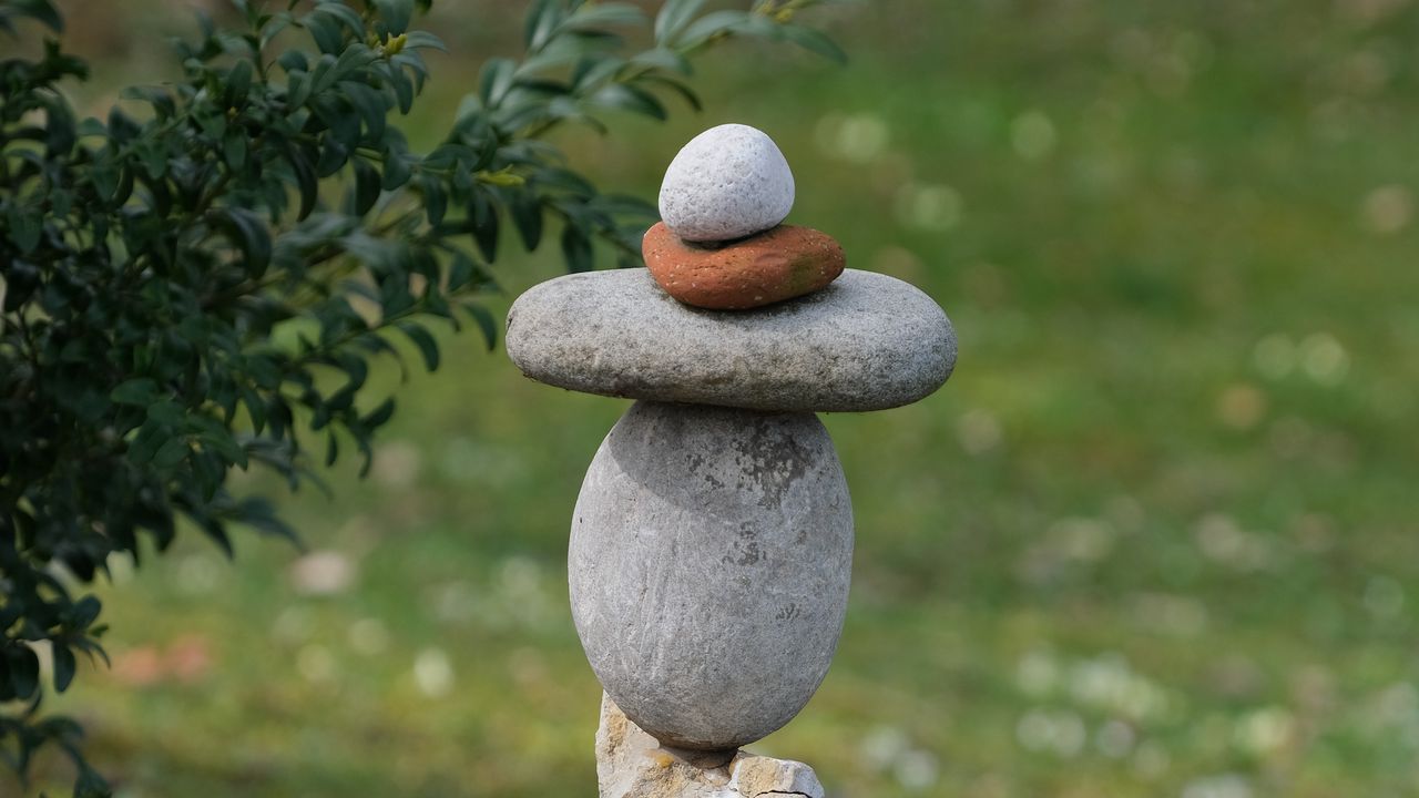 Обои камни, баланс, природа