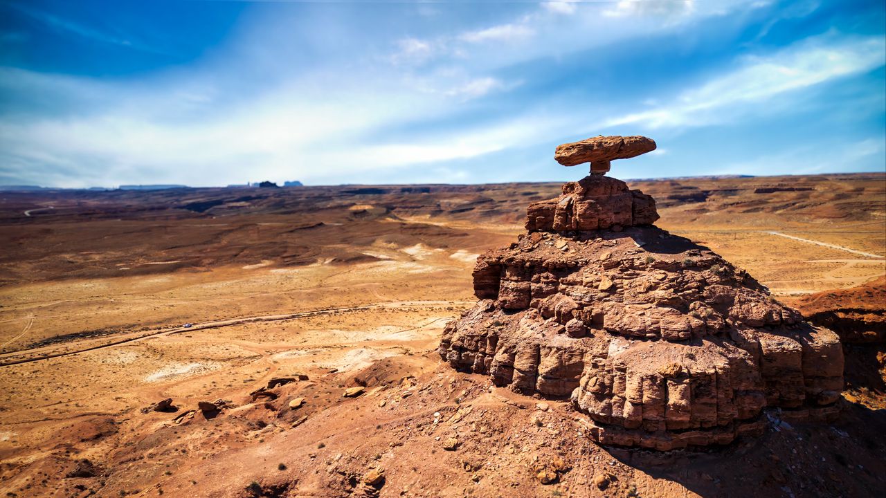 Обои камни, баланс, пустыня