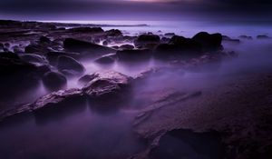 Превью обои камни, море, берег