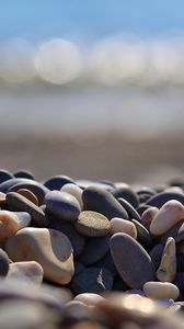 Превью обои камни, пляж, природа