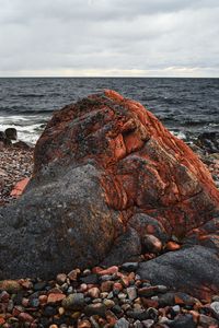 Превью обои камни, рельеф, галька, море, природа