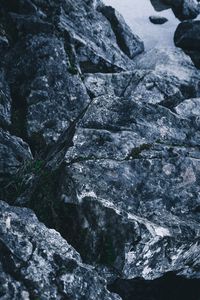 Превью обои камни, скалы, текстура, трава