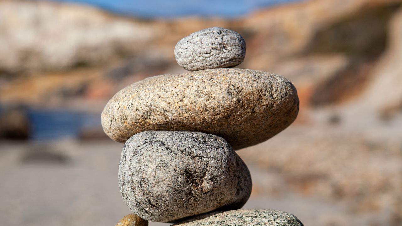 Обои камни, стопка, баланс, равновесие, гармония, природа