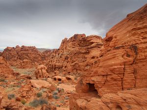 Превью обои каньон, скалы, пейзаж