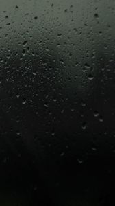 Превью обои капли, брызги, дождь, поверхность, стекло