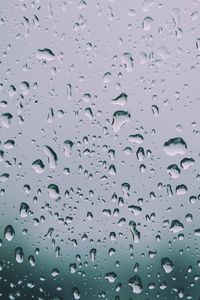 Превью обои капли, окно, стекло, влага, дождь