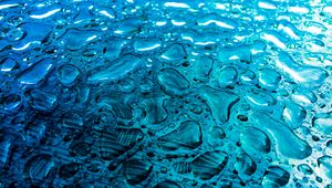 Превью обои капли, поверхность, вода