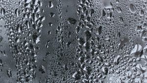 Превью обои капли, стекло, поверхность