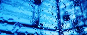 Превью обои капли, стекло, жидкость, поверхность